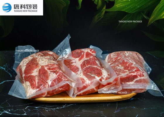 9 ชั้น 3 มิลบรรจุภัณฑ์สูญญากาศอาหารม้วนฟิล์มโพลีเอทิลีน